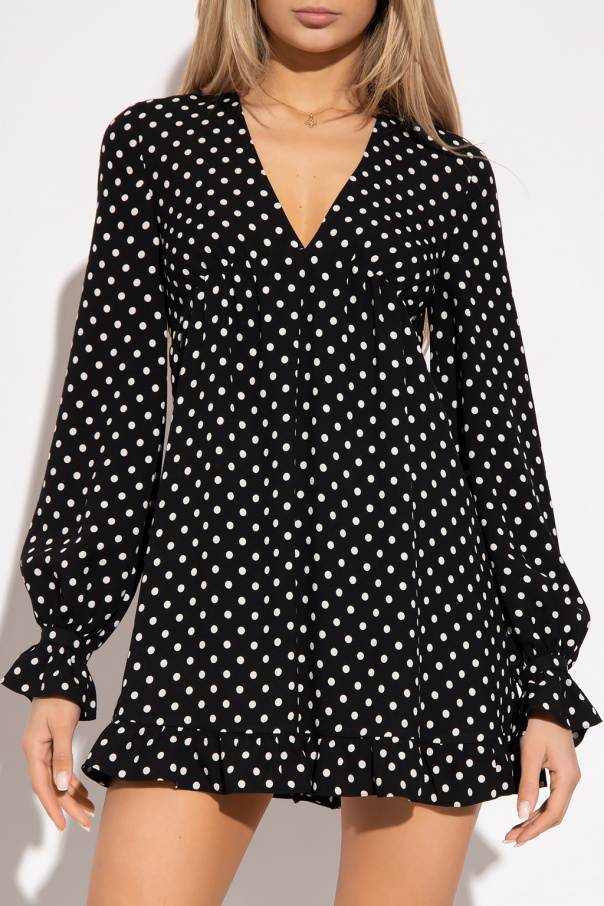 VIP【関税送料無料】希少 SAINT LAURENT SHORT DRESS Saint Laurent Velvet Mini Dress | Black | FARFETCH